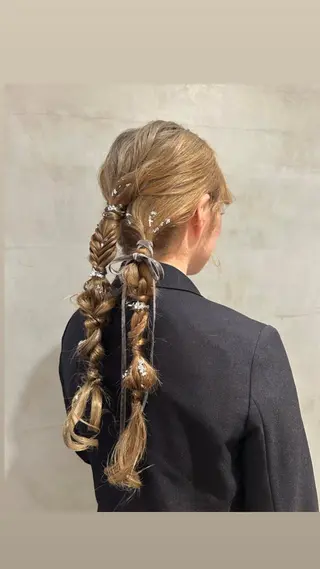 ロング ヘアアレンジ タナカ カナ🫧のヘアスタイル