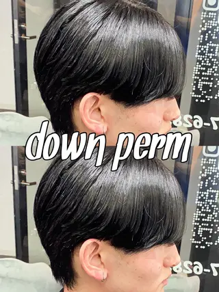 パーマ パーマ/ダブルカラー ブリーチ⭐️海斗のヘアスタイル