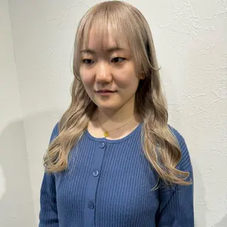 ロング カラー shiho .のヘアスタイル