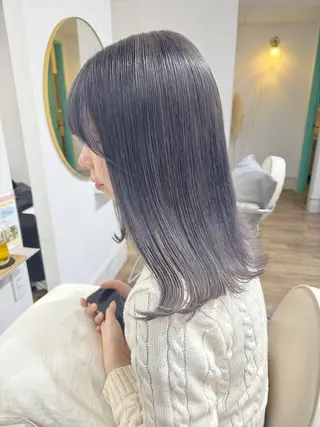 カラー 🌷柔らかクリーミー 🤍kirari🌷のヘアスタイル