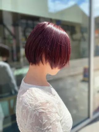 ショート 徳重 美香のヘアスタイル
