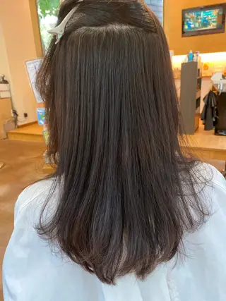 ミディアム パーマ 髪質改善🥇津田 【自由が丘】【美髪】のヘアスタイル