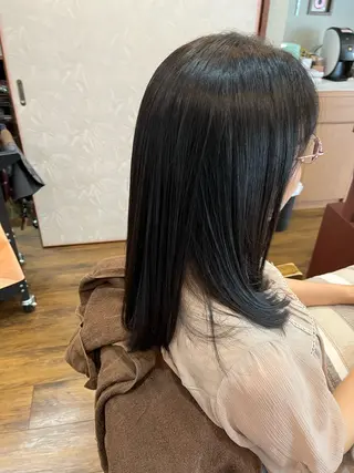 セミロング パーマ 大人女子&髪改善専門 Nobuフリーランスのヘアスタイル