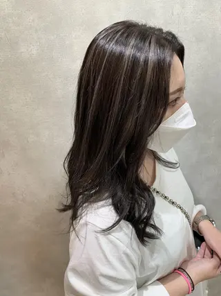 ロング カラー ヘアアレンジ ROSEL末吉 海渡のヘアスタイル