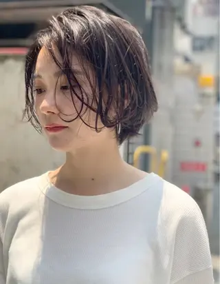 ショート ショートカット/ キタハラユリナのヘアスタイル