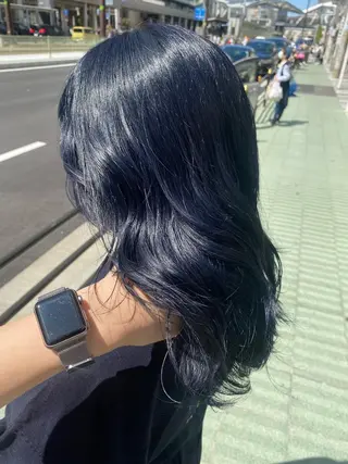 ミディアム ココロ☀️ CLUTCH天王寺店のヘアスタイル