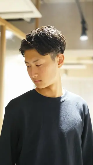 ショート 東 峻平のヘアスタイル
