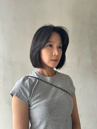 ショート 海外レイヤー鯉渕 【海外風メンズも◎】のヘアスタイル