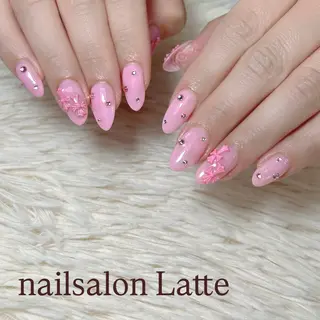 ネイル Nailsalon Latteのネイルデザイン