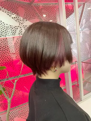 ショート カラー スズキジュンペイ 銀座/髪質改善のヘアスタイル