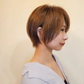 ショート カラー YUTORI hair&spa所属・ショート🍒上尾 🍒Kanaのヘアスタイル