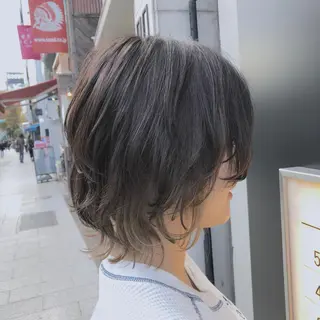 ショート カラー ✨髪質改善縮毛矯正✨ 宇田川修平のヘアスタイル