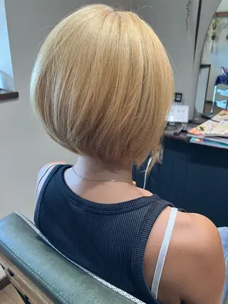 ショート カラー Ray hair 春日部のヘアスタイル