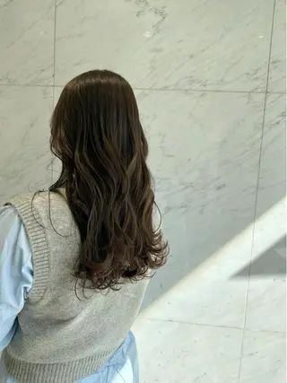 ロング カラー 古田 昂也のヘアスタイル