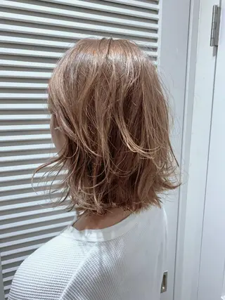 ミディアム 新宿 木下拓哉のヘアスタイル