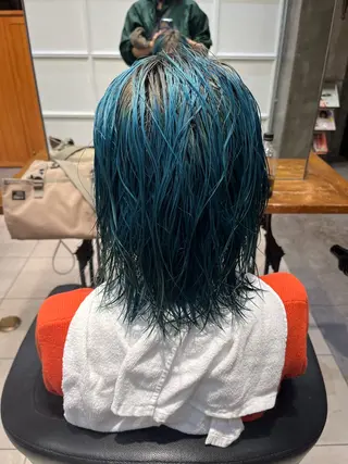 カラー ブリーチ/縮毛矯正 ❤️‍🔥シンノスケのヘアスタイル