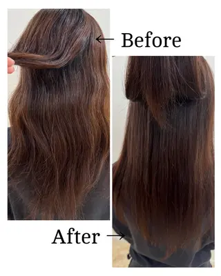 ロング 一宮/縮毛矯正/ 内野優紀のヘアスタイル