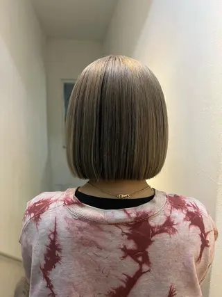 ショート サカモト ナオミのヘアスタイル