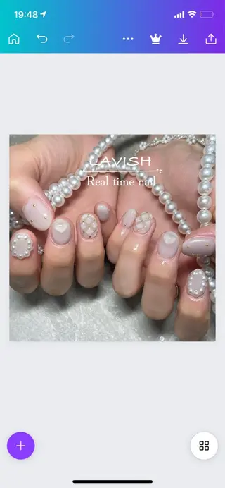 ネイル LAVISH nail salonのヘアスタイル