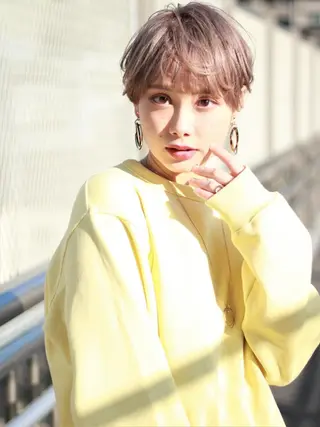 ショート 【ショート×美髪】  澤田　周のヘアスタイル