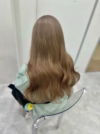 セミロング カラー ♡ダブルカラー特化♡ miyuのヘアスタイル