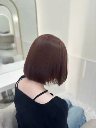 ショート カラー 🎀ちゃんりお🎀 /ブリーチなしカラーのヘアスタイル