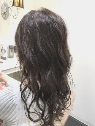ミディアム カラー 山崎俊輔/髪質改善 /バレイヤージュのヘアスタイル