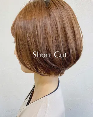 ショート カラー 小顔ショート✁ ⁂Yukari⁂のヘアスタイル