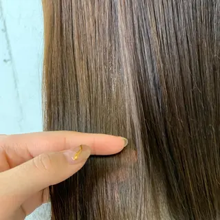 セミロング カラー パーマ ヘアアレンジ メンズ ネイル マツエク・マツパ ボブ/レイヤー/ nanamiのヘアスタイル