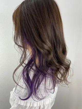 カラー 中村 彩夏のヘアスタイル