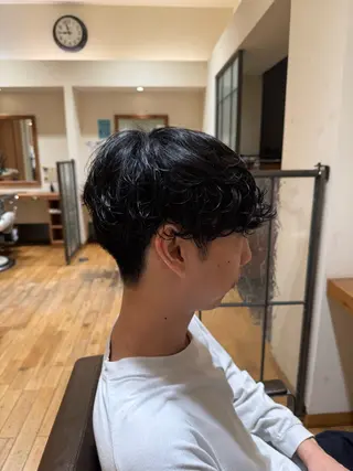 パーマ 安藤 来桃のヘアスタイル
