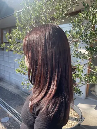 ロング カラー momoka 女性限定のヘアスタイル