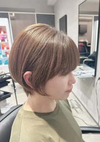 ショート 森 沙織のヘアスタイル