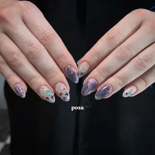ネイル posa nail モエミのネイルデザイン