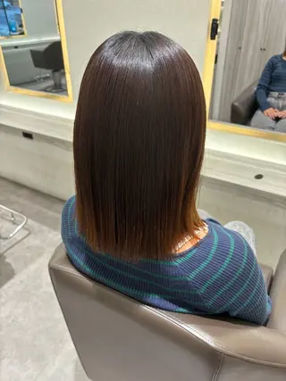 ミディアム 鈴木 颯のヘアスタイル