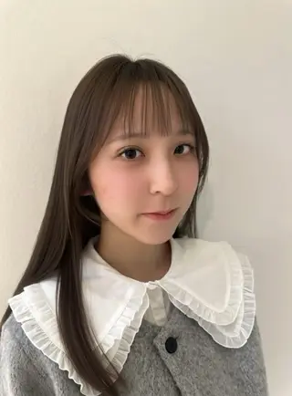 カラー ロング 中韓🇨🇳🇰🇷 トレンド&髪質改善のヘアスタイル
