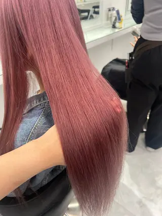 カラー ブリーチなし透明感 💗RYOTAのヘアスタイル