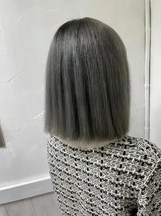 ショート カラー ヘアアレンジ PSY【サイ】 /池袋/RYUSEIのヘアスタイル