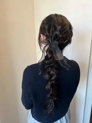 ヘアアレンジ 水田 芹七のヘアスタイル