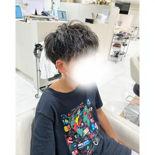 パーマ メンズ 韓国ヘア 🎀中川綾乃🎀のヘアスタイル