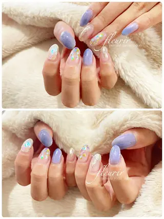 ネイル フルリール 【プライベートサロンのネイルデザイン