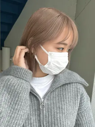 ショート カラー 🌿似合わせ透明感 カラー松本朋幸🌿のヘアスタイル