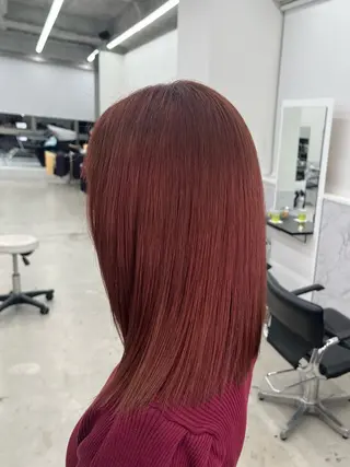 カラー 名古屋栄/ 複雑履歴   リカのヘアスタイル