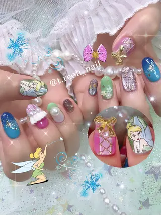 ネイル 3Dアートネイル💗 都築レナのネイルデザイン