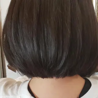 パーマ ミディアム 饒平名 知也のヘアスタイル