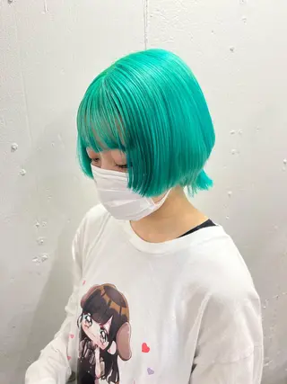 ショート カラー パーマ 名古屋駅/トップス タイリスト/大黒拓哉のヘアスタイル