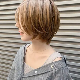 ショート ショート特化美容師 大阪京橋　大本　渉のヘアスタイル
