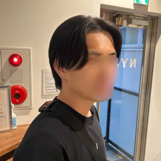 カラー パーマ メンズ レイヤー🎀透明感 カラー|ワンホンのヘアスタイル