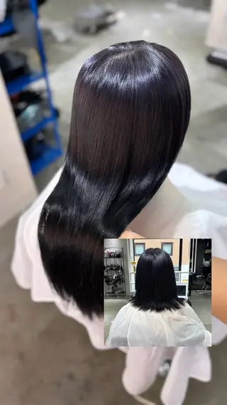 心斎橋/レイヤー/艶 カラー/Haruhiのヘアスタイル