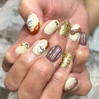 ネイル 東十条muumii ネイルまつ毛のネイルデザイン